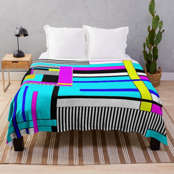 Item preview, Bright geometric abstract pattern designed and sold by fuzzyfox.