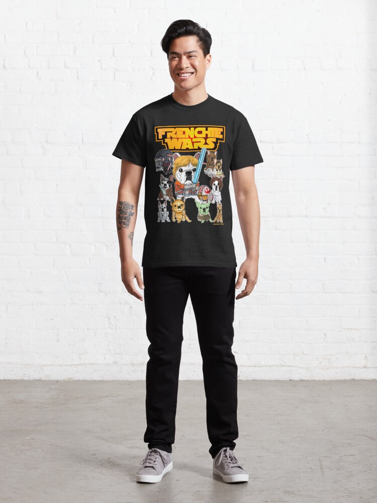 Alternate view of FRENCHIE WARS Classic T-Shirt