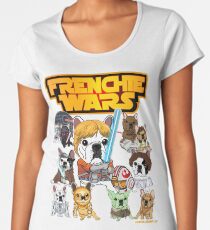 FRENCHIE WARS Women's Premium T-Shirt