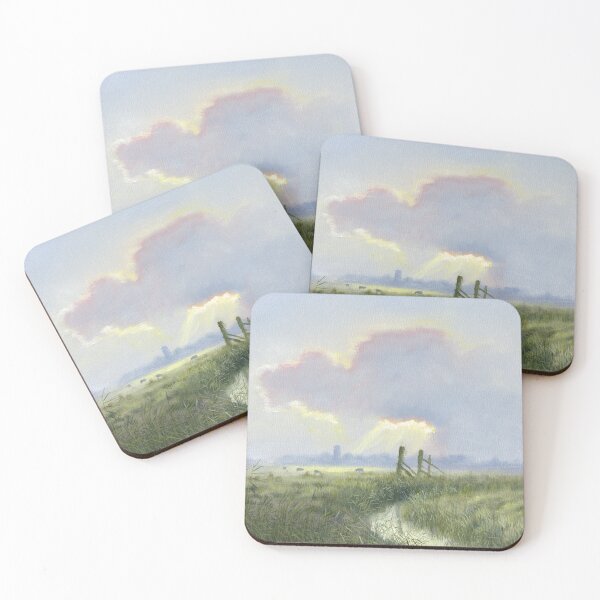 Item preview, Summer Clouds at Wickhampton designed and sold by Norfolk Broads Art.