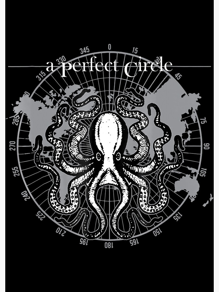 Disover Octopus Circular Math Octopi Lovers Tee Premium Matte Vertical Poster