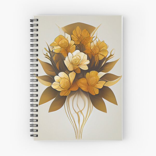 Item preview, A beautiful bouquet of golden flowers  designed and sold by UnlockingDesign.