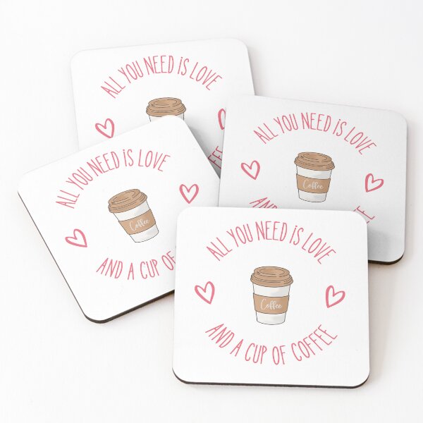 Item preview, all you need is love and a cup of coffee day designed and sold by hassendz.