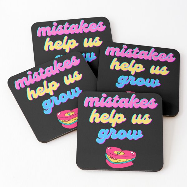 Item preview, Mistakes help us grow designed and sold by fluffyfluky.
