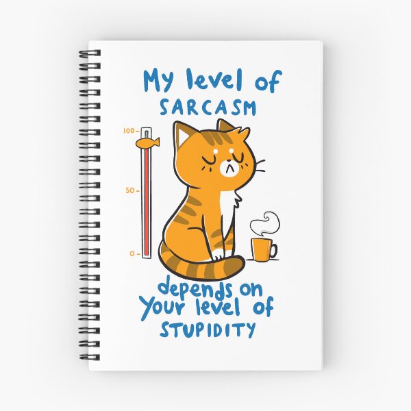 Item preview, My level of sarcasm depends on your level of stupidity designed and sold by OnlyCoolDesigns.