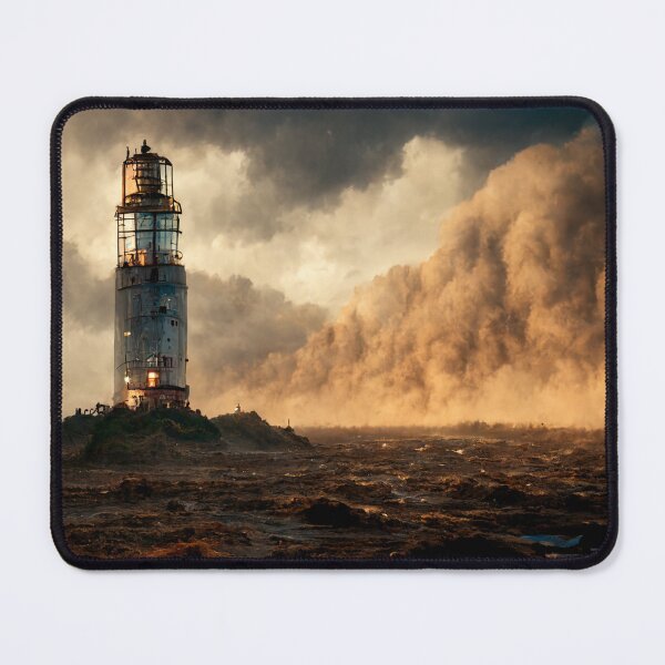 Item preview, Post apocalyptic lighthouse on the sea. designed and sold by Maniock.