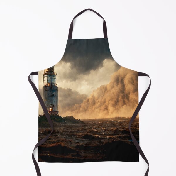 Item preview, Post apocalyptic lighthouse on the sea. designed and sold by Maniock.