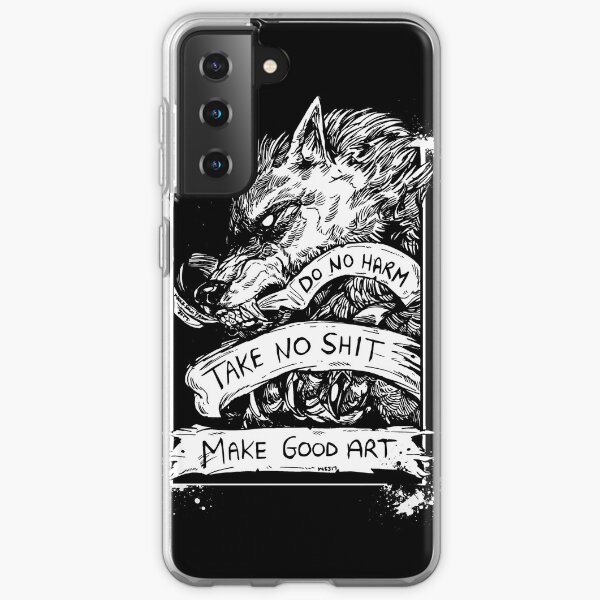 Do no Harm- Black tee Samsung Galaxy Soft Case