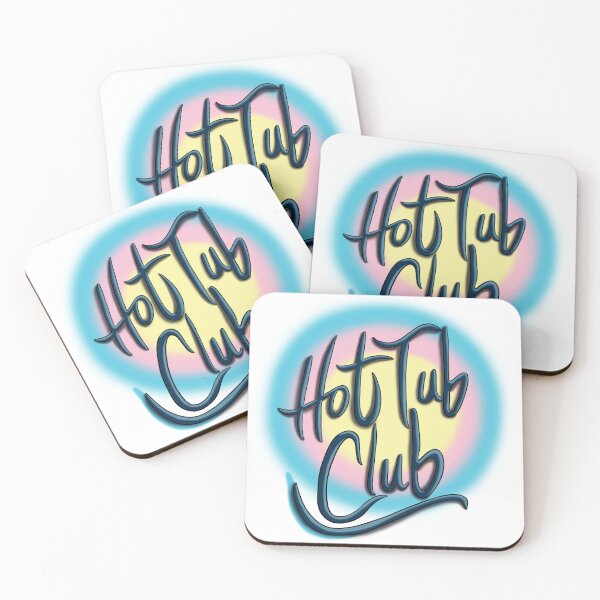 Item preview, Hot Tub Club GLOW design  designed and sold by Lily Trenchard.