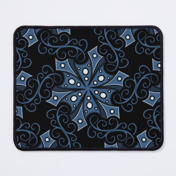 Item preview, Abstract Blue Radial and Spirals designed and sold by OspreyRune.
