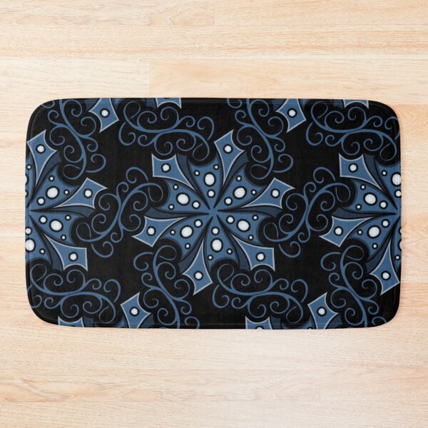 Item preview, Abstract Blue Radial and Spirals designed and sold by OspreyRune.