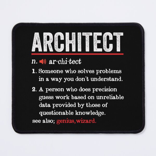Item preview, Architect Funny Definition: Architecture Gift, Architectural Engineering Funny Architect designed and sold by Adexyl.