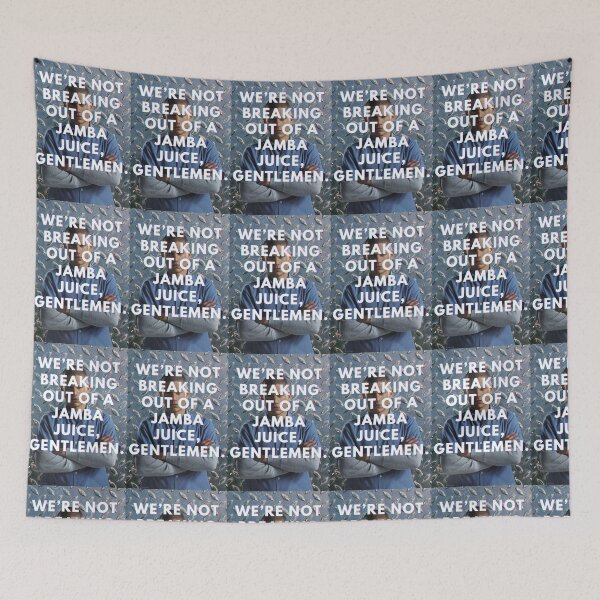 Item preview, We're not breaking out of a jamba juice, gentlemen. designed and sold by Elms-designs.