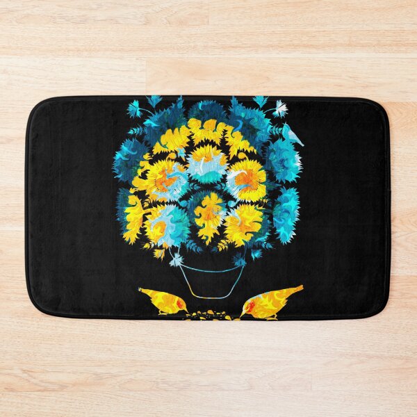 Item preview, Ukrainian Flag Style Cute Ukraine Sunflowers Floral Tie Dye designed and sold by r-silver.