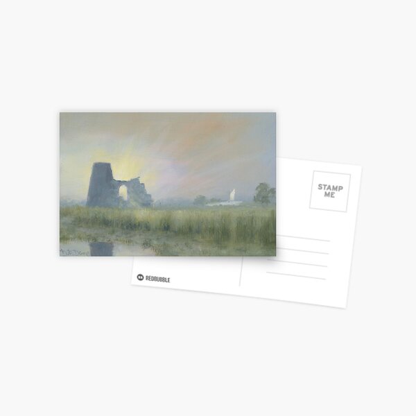 Sunrise at St Benets Abbey Postcard