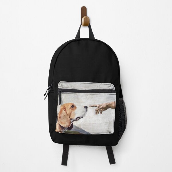 Item preview, Michelangelo Dog The Creation Of Adam Art Meme designed and sold by Misakichan.