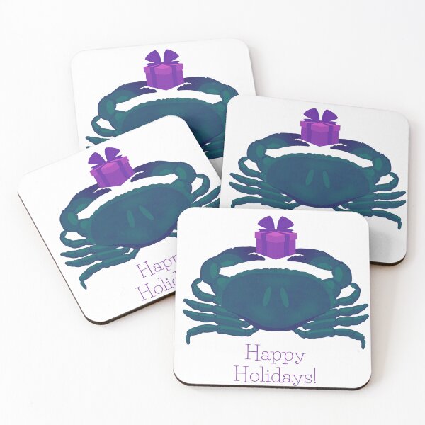 Item preview, Happy holidays dont be shellfish designed and sold by RubyOwl.