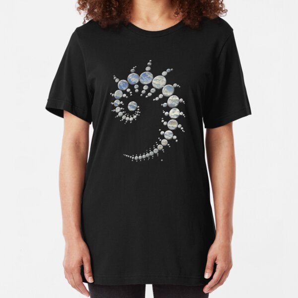 Stonehenge Cropcircle 1996 Slim Fit T-Shirt