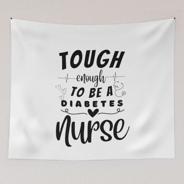Item preview, Tough Enough To Be A Diabetes Nurse designed and sold by ImaginedCo.