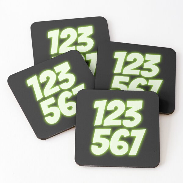 Item preview,  123 567  Salsa Rhythm Neon Numbers designed and sold by Oxanashekh.
