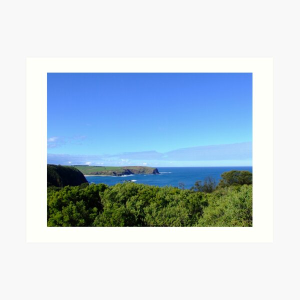 Elephant rock, Bushranger bay Art Print