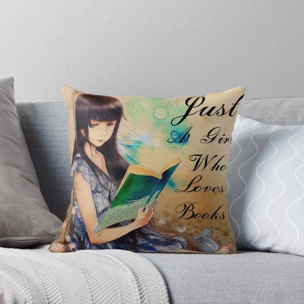 Artikelvorschau, Nur ein Mädchen, das Bücher liebt entworfen und verkauft von A-Flower-and-Me.