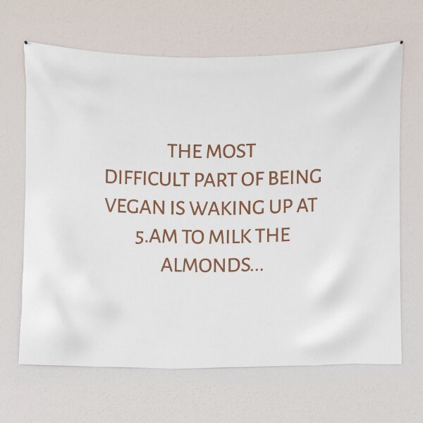Item preview, Copy of Vegan - Milk the Almonds  : world vegetarian day ,diet  designed and sold by Itaxi.