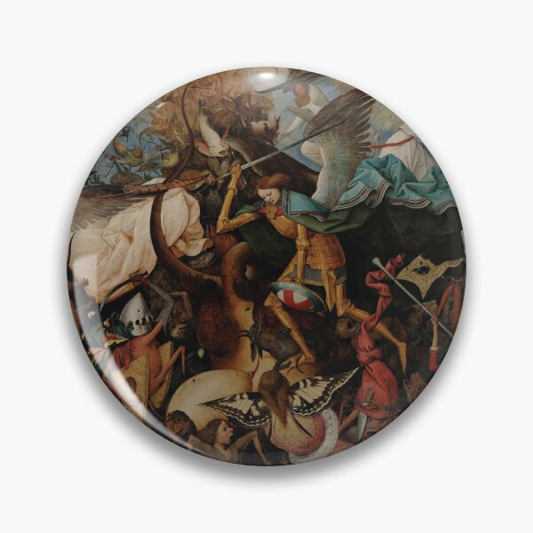 Item preview, Pieter Bruegel The Fall of the Rebellious Angels 1562 Throw designed and sold by beoverpowered.