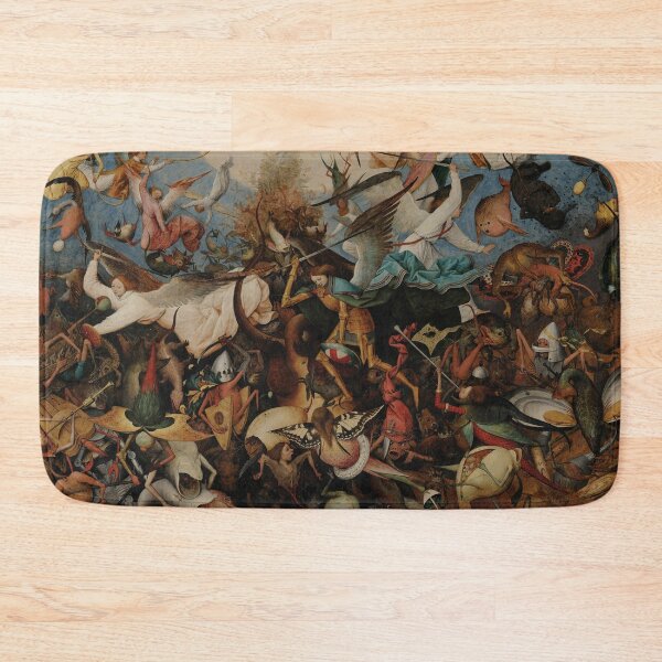 Item preview, Pieter Bruegel The Fall of the Rebellious Angels 1562 Throw designed and sold by beoverpowered.