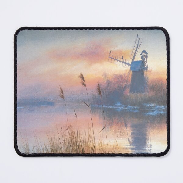 Winter Evening at Turf Fen Mouse Pad