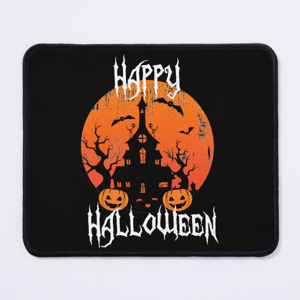 Item preview, Happy Halloween Art Design Draw Street Art Word Text Phrase Quote Orange Black designed and sold by BK-Fishing.