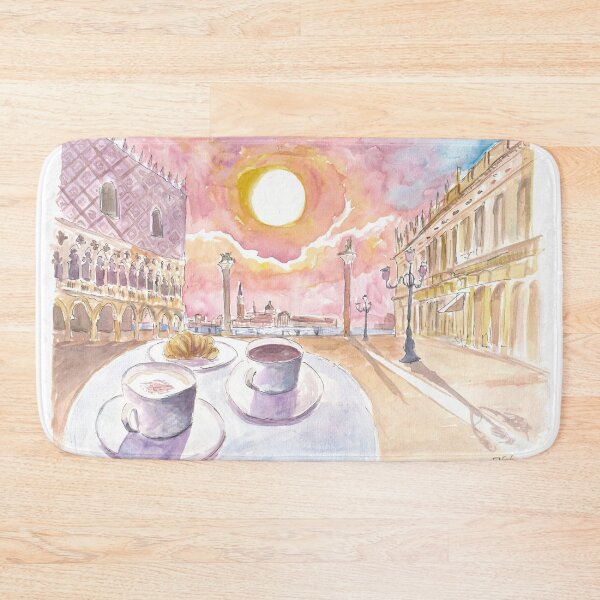 Item preview, Saint Mark's Square with Coffee and Brioche designed and sold by artshop77.