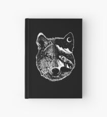 Night wolf Hardcover Journal