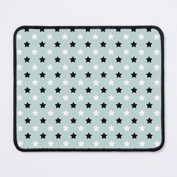 Item preview, White and black stars on blue-gray. designed and sold by marinaklykva.