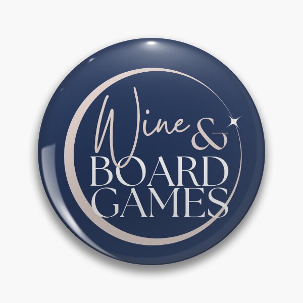 Item preview, Wine & Board Games - white designed and sold by gamenighttees.