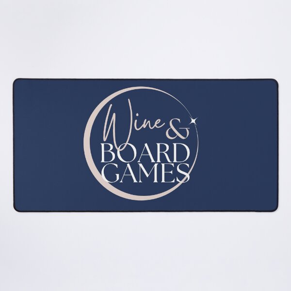 Item preview, Wine & Board Games - white designed and sold by gamenighttees.