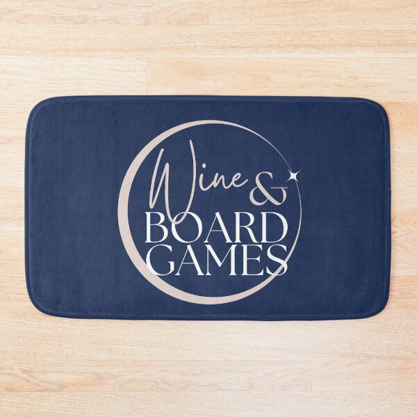 Item preview, Wine & Board Games - white designed and sold by gamenighttees.
