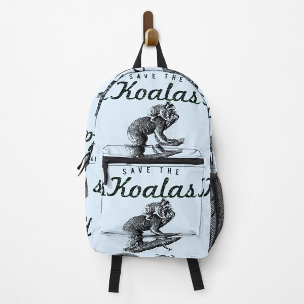 Item preview,  Save the koalas hats, save the koalas shirts, save the koalas phone cases, save the koalas dress, save the koalas backpack, save the koalas shirts for lovers koala  designed and sold by Poussyarts.