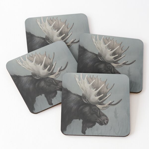 Item preview, Misty Morning Moose designed and sold by lauragraves.
