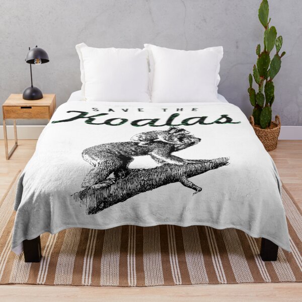 Item preview, Save the koalas hats, save the koalas shirts, save the koalas phone cases, save the koalas dress, save the koalas backpack, save the koalas shirts for lovers koala designed and sold by Poussyarts.