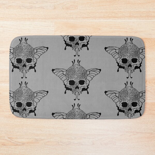 Item preview, Chrysanthemum Butterfly and Skull: Tattoo Style designed and sold by kikoeart.