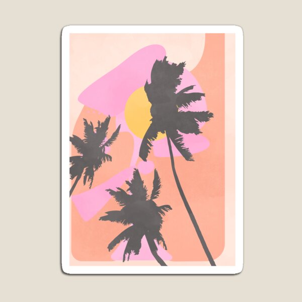 Palm trees Magnet