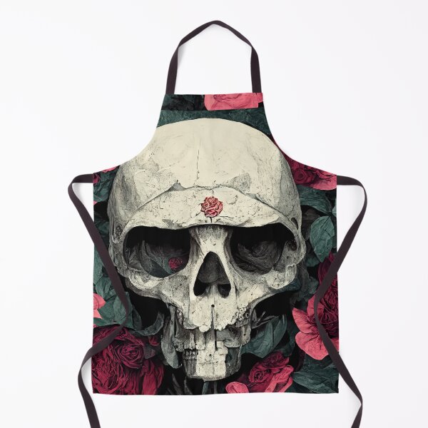 Item preview, winter skull - skulls and roses designed and sold by Chillapy.