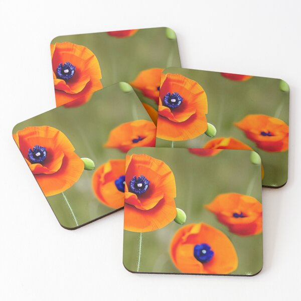 Artikelvorschau, HIGHLY COLORED ( COLOURED) OCHRE POPPIES entworfen und verkauft von sailorsam1805.