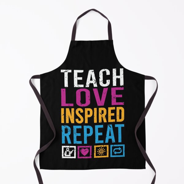 Item preview, Teach Love Inspired Repeat Quote Gifts for Teachers Days designed and sold by TajfunX.