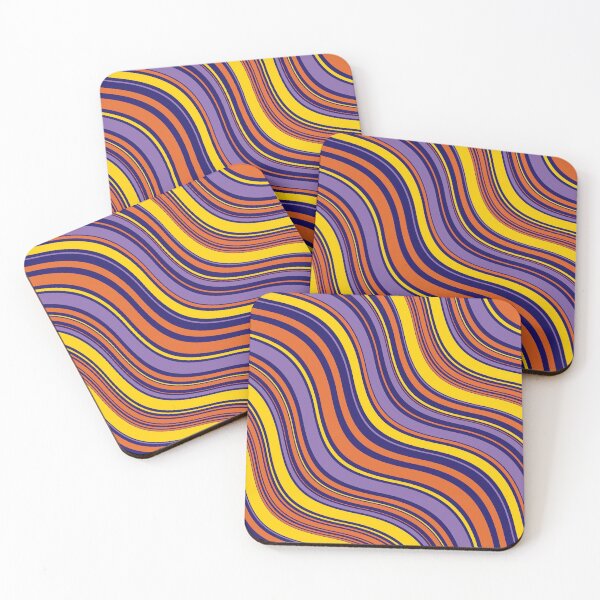 Item preview, Groovy Halloween Waves designed and sold by risingrocket.