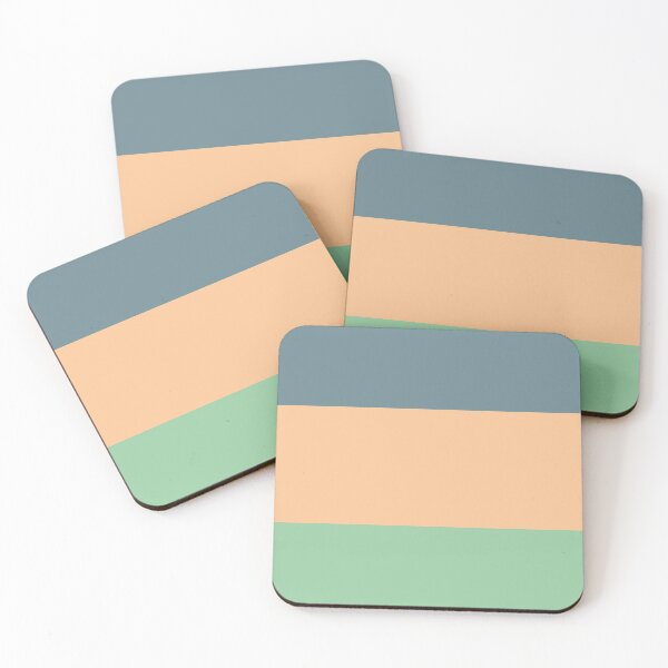 Item preview, Muted color block stripes designed and sold by 247vibes.
