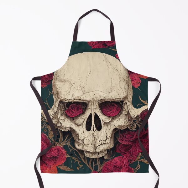 Item preview, winter skull - skulls and roses designed and sold by Chillapy.