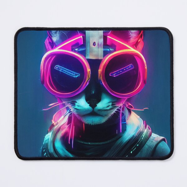 Item preview, Cyberpunk Cat designed and sold by GratituteCat.