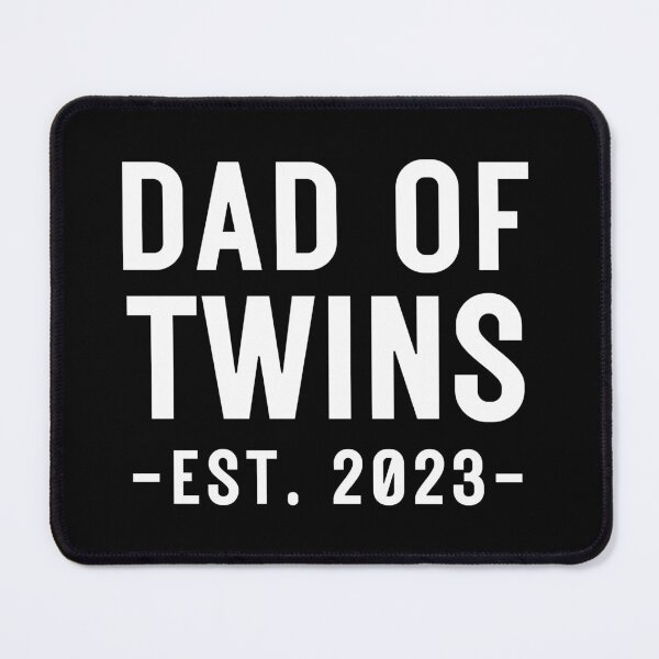 Item preview, Promoted to Dad of Twins est.2023 Baby Pregnancy Announcement designed and sold by 27th-Tee.